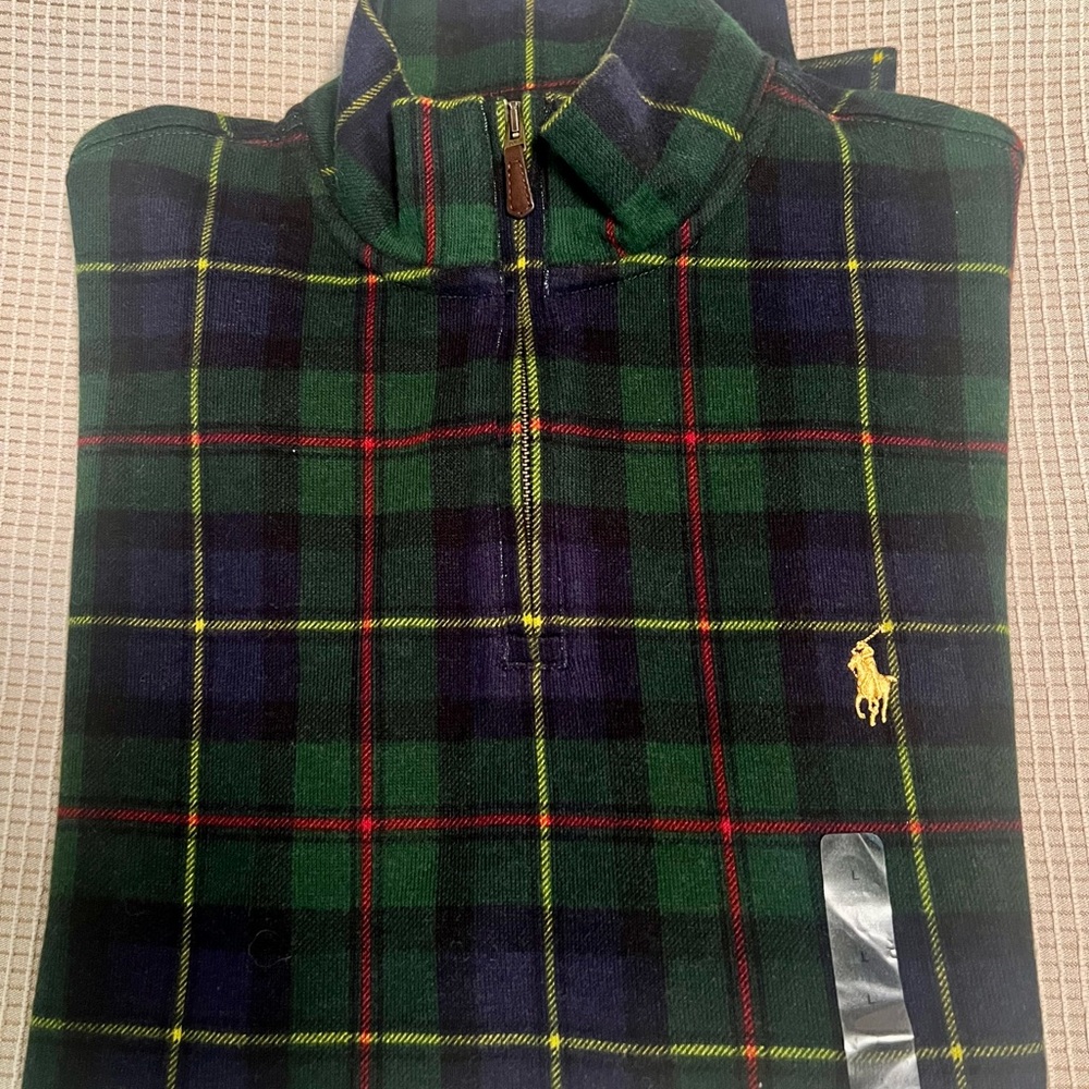Polo Ralph Lauren Tartan Estate-Rib Pullover